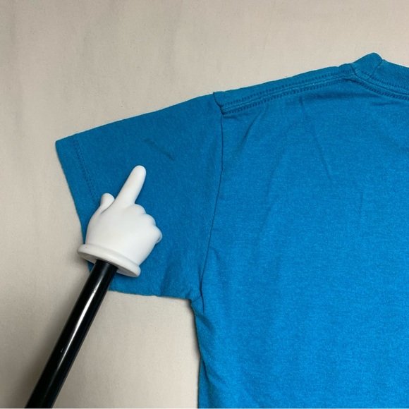 Star Wars Blue Short Sleeve Tee Shirt Boy’s 7 Medium Top TShirt Summer Jedi - Picture 6 of 8